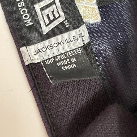 Notre Dame Football Hat, Domehats. size M/L Adult, NavyBlue/Gold NWT - Picture 10 of 11